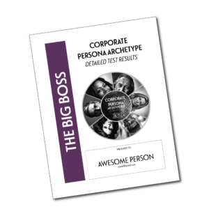 Corporate Persona Archetype Test cover